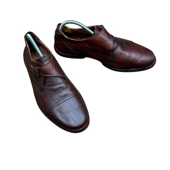 Timberland Boot Company Wodehouse Monk Strap Brown Leather Loafer Size 9 main image 8